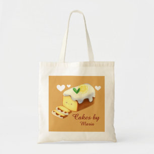 Tote Bag Pain De Gâteau Au Citron Avec Glace