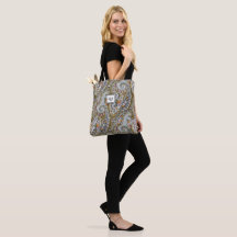 Paisley avec monogramme alphabet customisé
