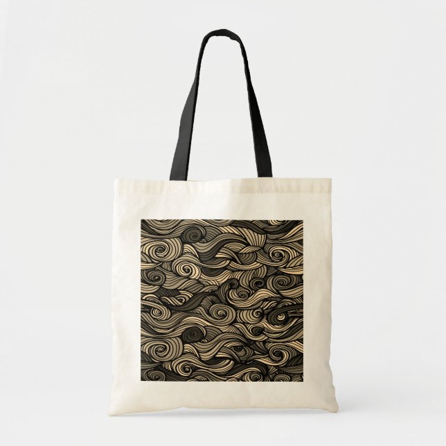 Tote Bag Paisley haché (Devant)