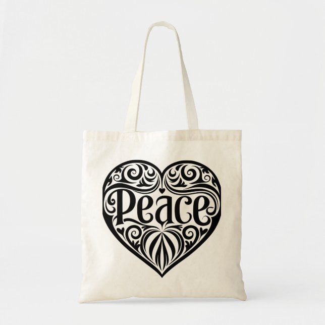 Tote Bag paix (Devant)