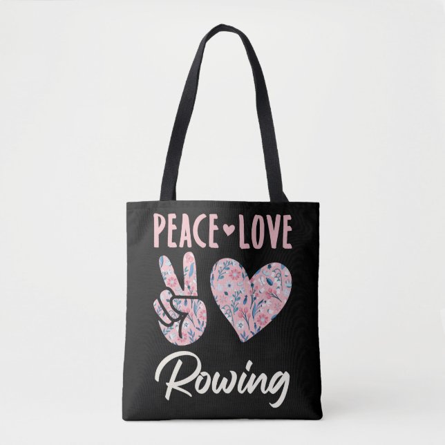 Tote Bag Paix Amour Rwing (Devant)