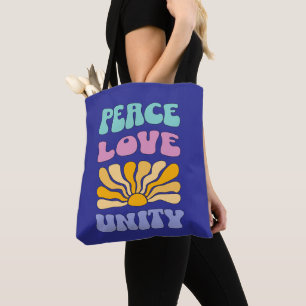 Tote Bag Paix Amour Unité