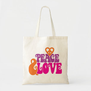 Tote Bag Paix et amour