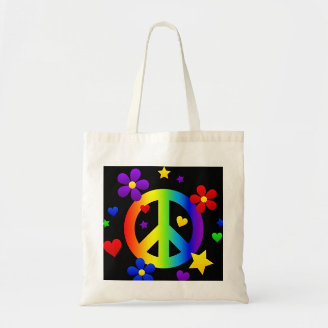 Tote Bag PAIX Fourre-tout (Devant)