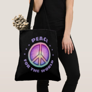Tote Bag Paix pour le monde ☮