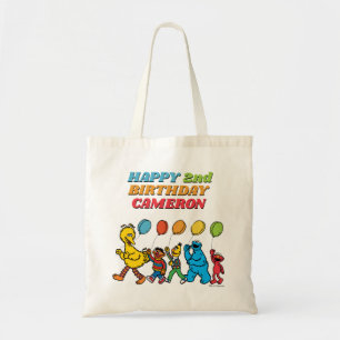 Tote Bag Pal de rue Sésame   Ballons d'anniversaire