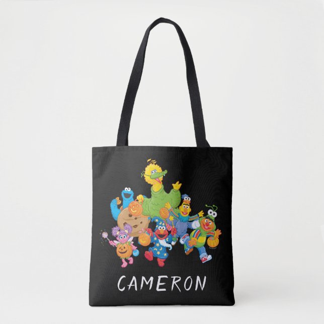 Tote Bag Pal de rue Sésame | Costumes d'Halloween (Devant)