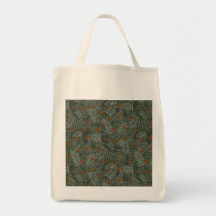 Tote Bag Palm Feuilles & Oranges