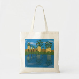 Tote Bag PALM Tree Oasis Coachella désert de Californie