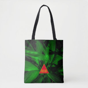 Tote Bag Palme à rayures fines