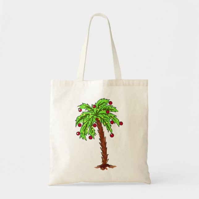 Tote Bag Palmier décoré (Devant)