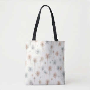 Tote Bag Palmiers de feu d'artifice