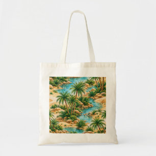Tote Bag Palmiers de l'oasis du désert
