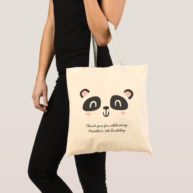 Tote Bag Panda à personnage mignon pour les enfants (Devant (produit))
