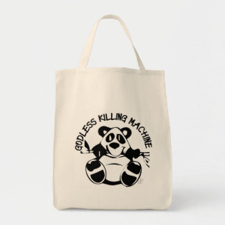 TOTE BAG PANDA ATHÉE DE MACHINE DE MASSACRE