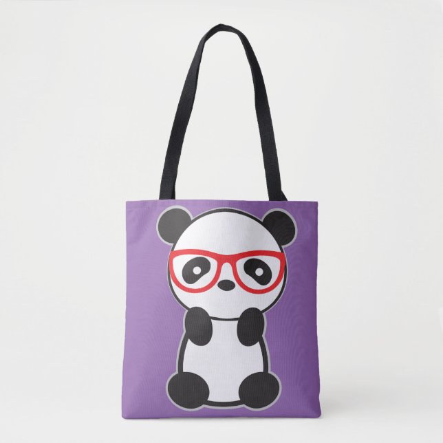 Tote Bag Panda Bear Purse Fourre-tout - Leon Le Panda (Devant)