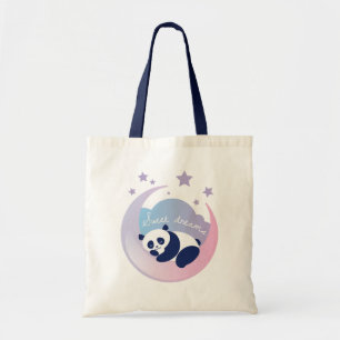 Tote Bag Panda fourre-tout de sommeil