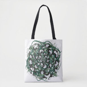 Tote Bag Panda-monium