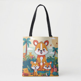 Tote Bag Panda Paradise