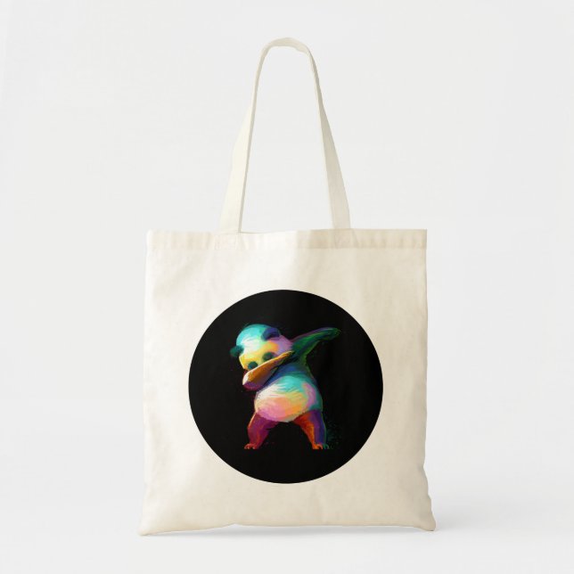 Tote Bag Panda tamponnant (Devant)