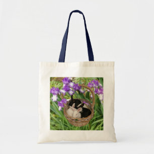 Tote Bag Panier adorable de bébés lapins