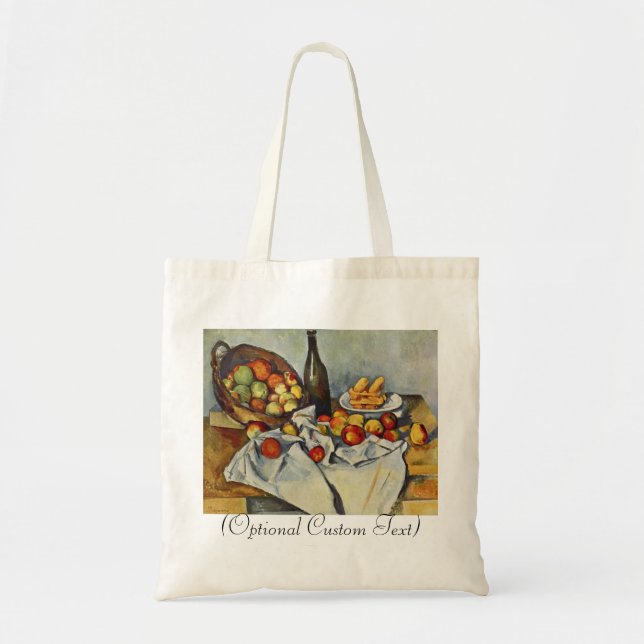 Tote Bag Panier des pommes (Devant)