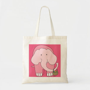 Tote Bag Panier tout en forme d'éléphant de Pâques