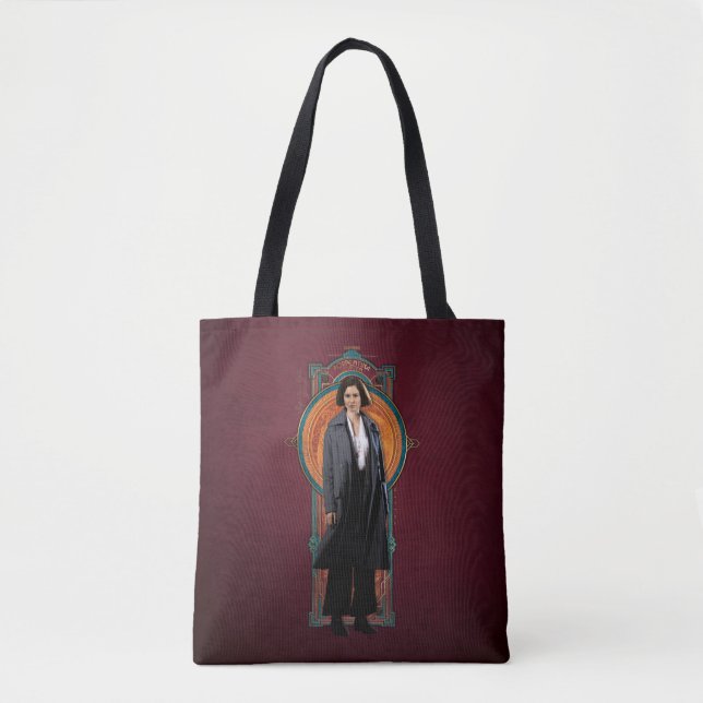 Tote Bag Panneau Art déco PORTENTINA GOLDSTEIN™ (Devant)