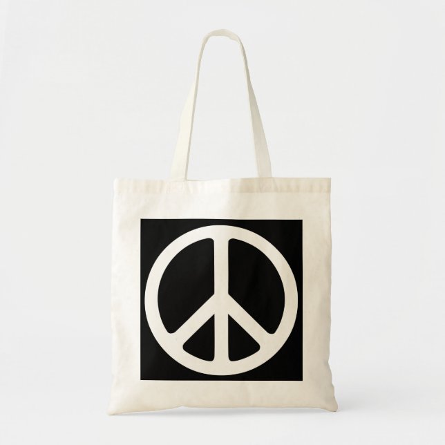 Tote Bag Panneau de paix (Devant)