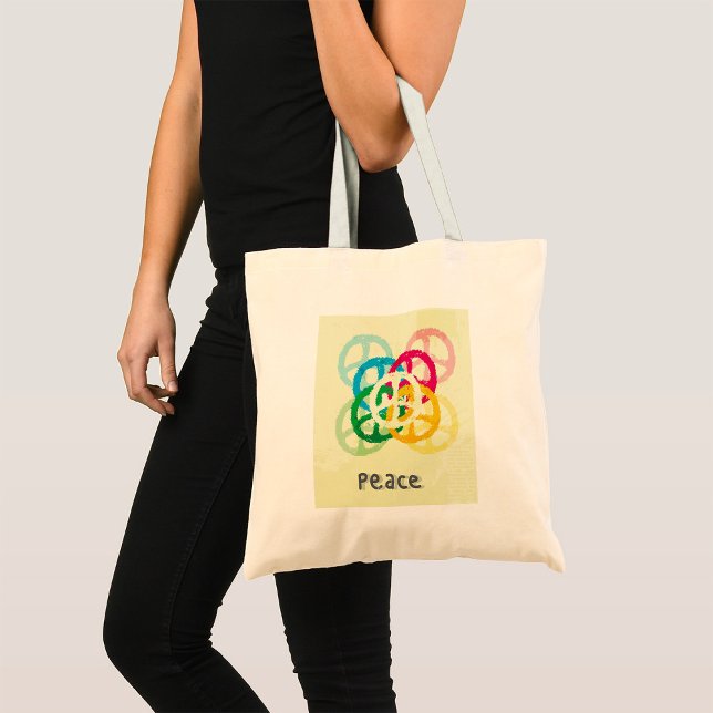 Tote Bag Panneau de paix (Créateur téléchargé)
