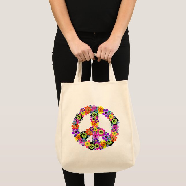 Tote Bag Panneau de paix (Devant (produit))