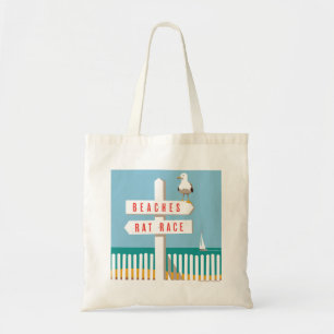 Tote Bag Panneau de plage