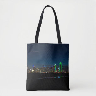 Tote Bag Pano Dallas Skyline Dawn