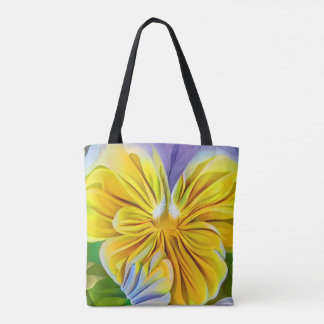 Tote Bag Pansy Dreams