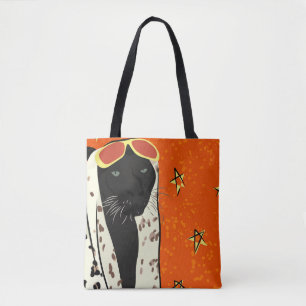 Tote Bag Panthère en style