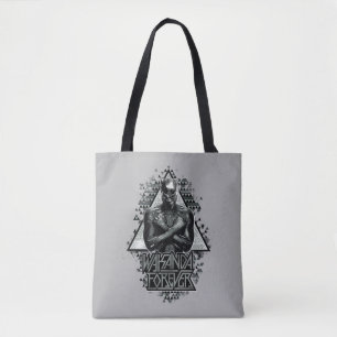Tote Bag Panthère noire   Graphique "Wakanda Forever"