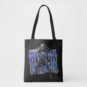 Tote Bag Panthère noire T'Challa - Graphique de panthère