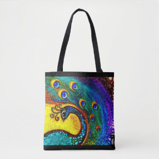 Tote Bag Paon de danse