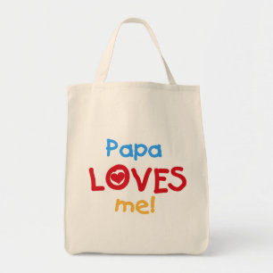 Tote Bag Papa aime mes t-shirts et cadeaux
