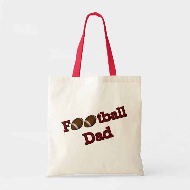 Tote Bag Papa de football (Devant)