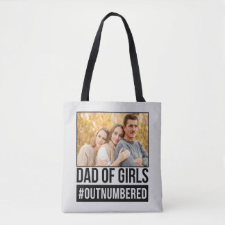 Tote Bag Papa des filles #Surnuméroté