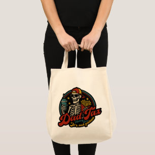 Tote Bag Papa Impôt S'assurer que ce n'est pas du poison Sq