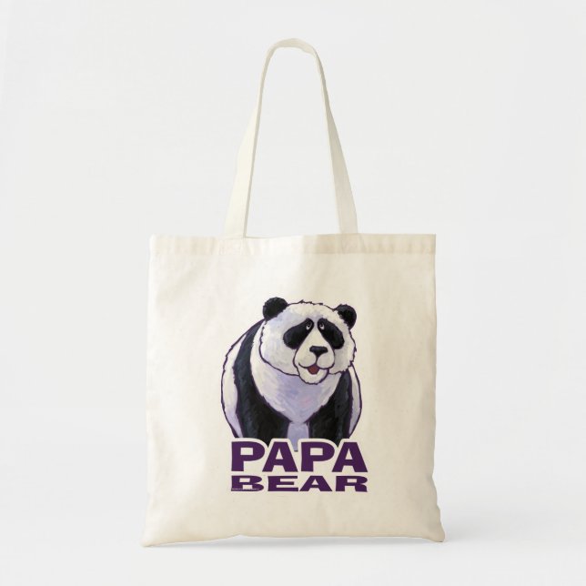 Tote Bag Papa ours en peluche (Devant)