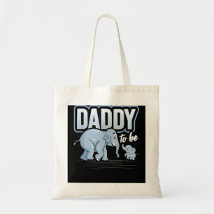 Tote Bag Papa to Be Elephant Baby shower Grossesse Don So