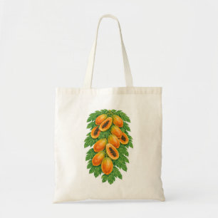 Tote Bag Papaya Botanique Fruit Tropical