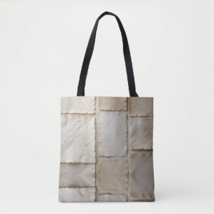 Tote Bag Papier artisanal texturé plat