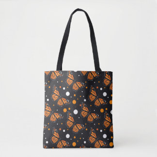 Tote Bag Papillon de la folie des monarques de charme