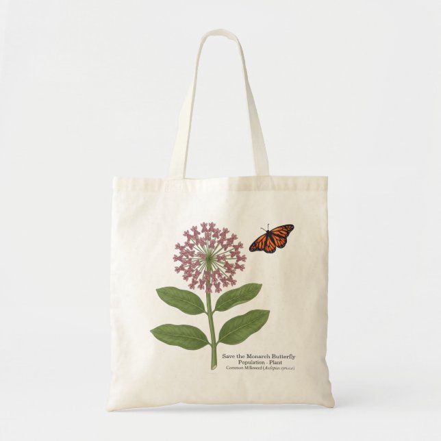 Tote Bag Papillon monarque (Devant)