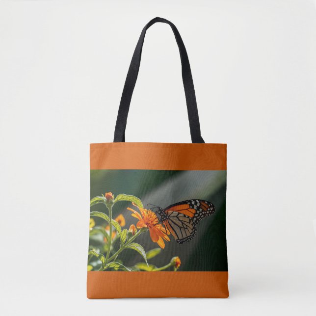 Tote Bag Papillon monarque (Devant)