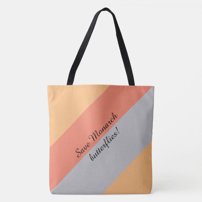 Tote Bag Papillon monarque (Devant)